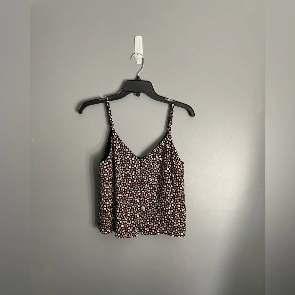 Madewell Button-Down Cami in Petite Blooms Womens Size 0 - Picture 2 of 5